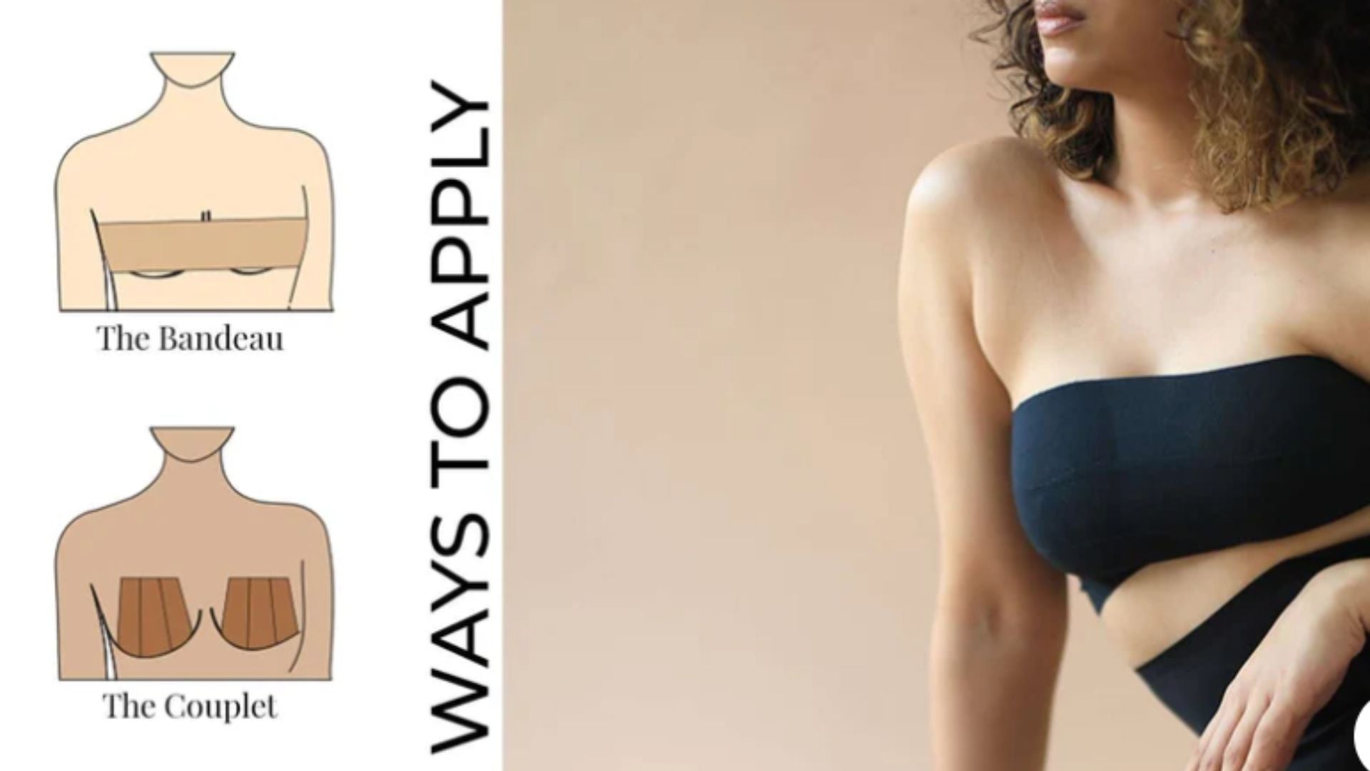 how to tape your breast for backless dress Create Perfect Cleavage With Boob (Step-by-Step) – Butt-Chique Summer Vibes! The Duchess Occasion:FORMAL Color:Sand