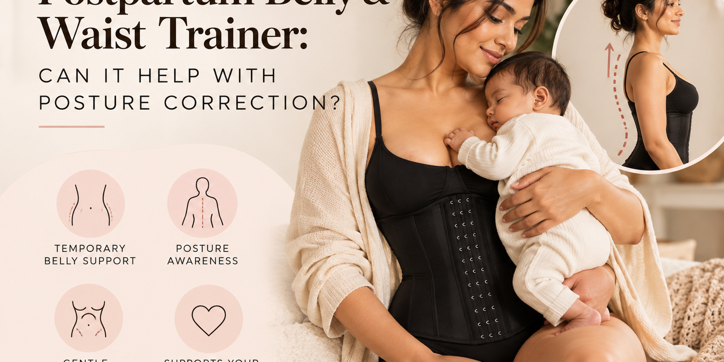 Postpartum Belly & Waist Trainer: Can It Help With Posture Correction?