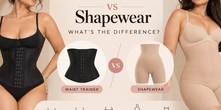 What’s the Difference Between a Waist Trainer and Shapewear?