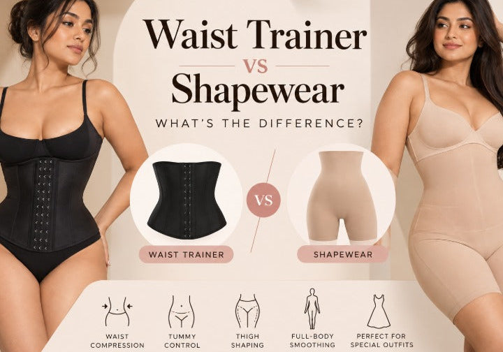 What’s the Difference Between a Waist Trainer and Shapewear?
