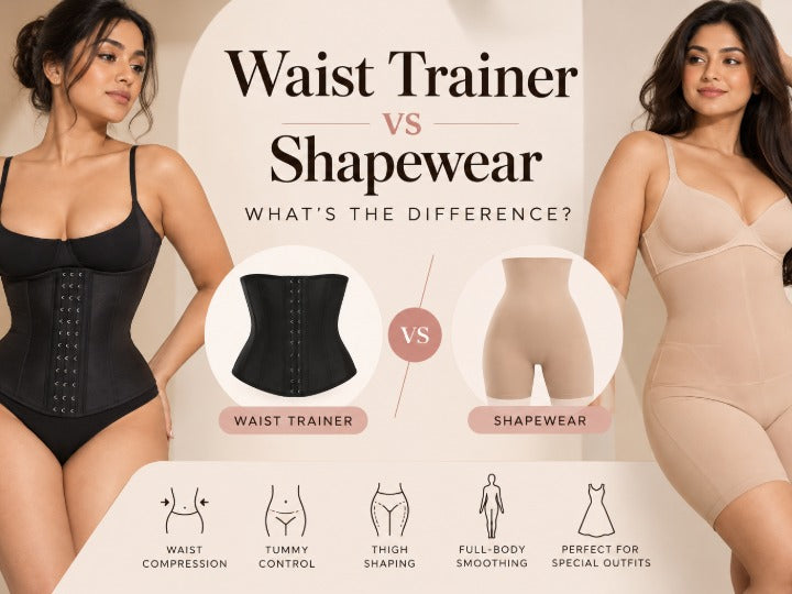 What’s the Difference Between a Waist Trainer and Shapewear?