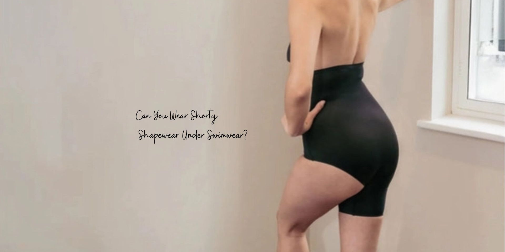 Shorty Shapewear Under Swimwear