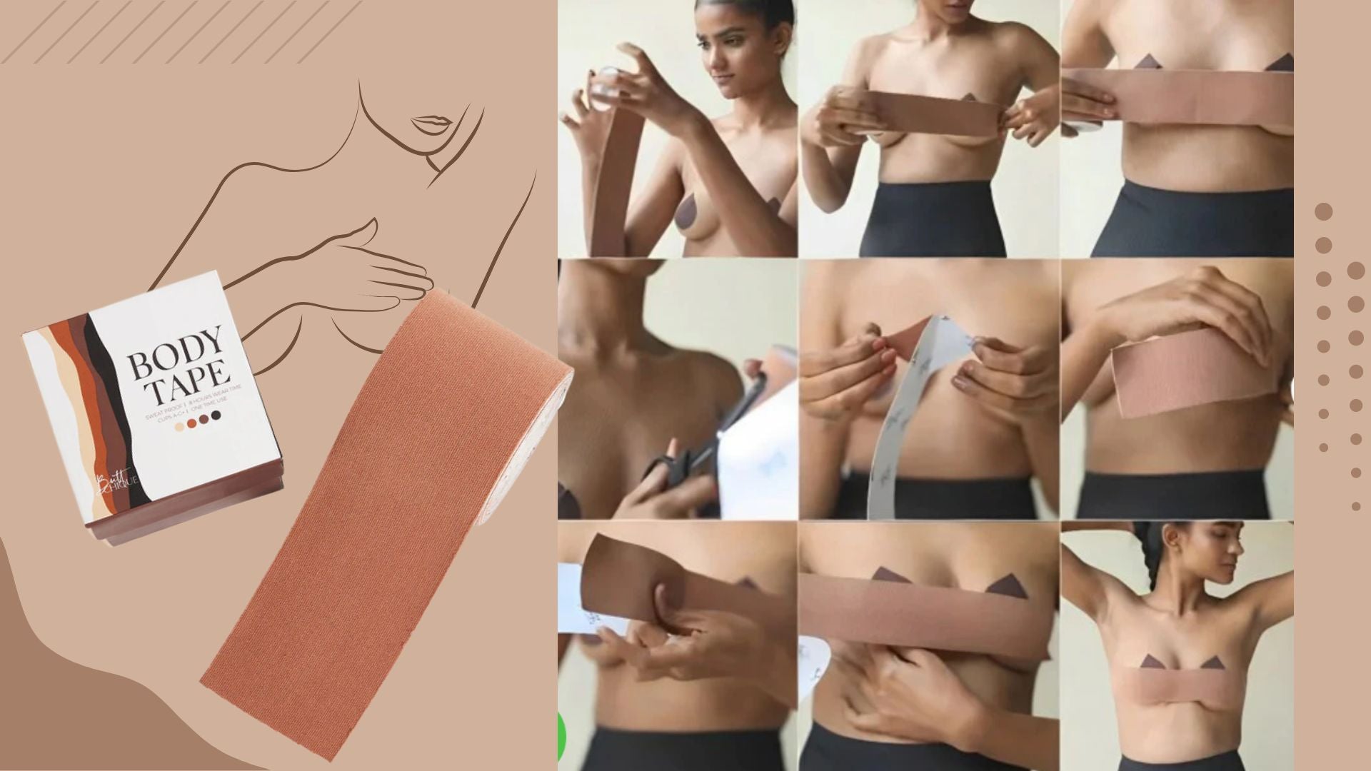 Does boob tape work for breast lift?