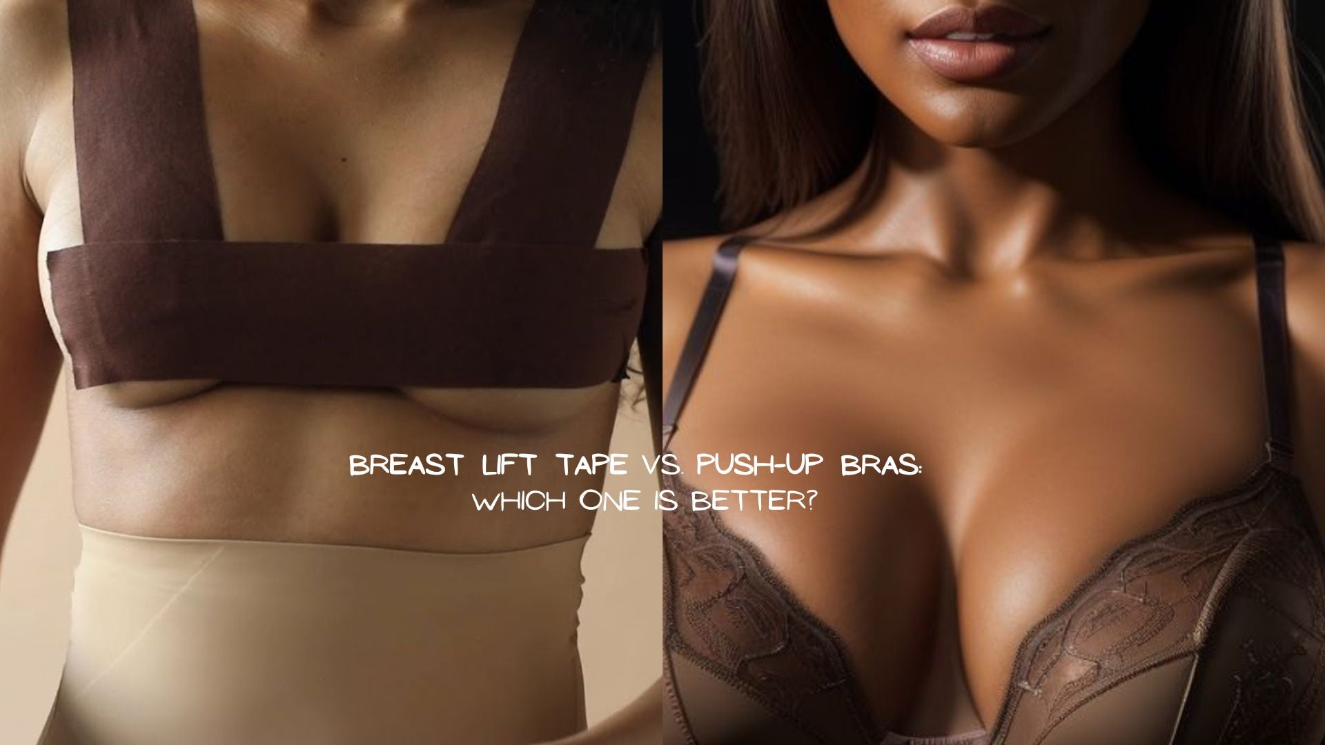 Breast Lift Tape vs. Push-Up Bras