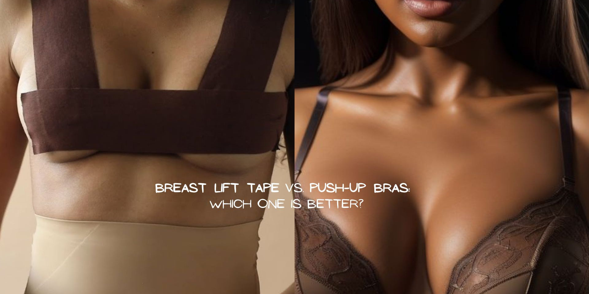 Breast Lift Tape vs. Push-Up Bras