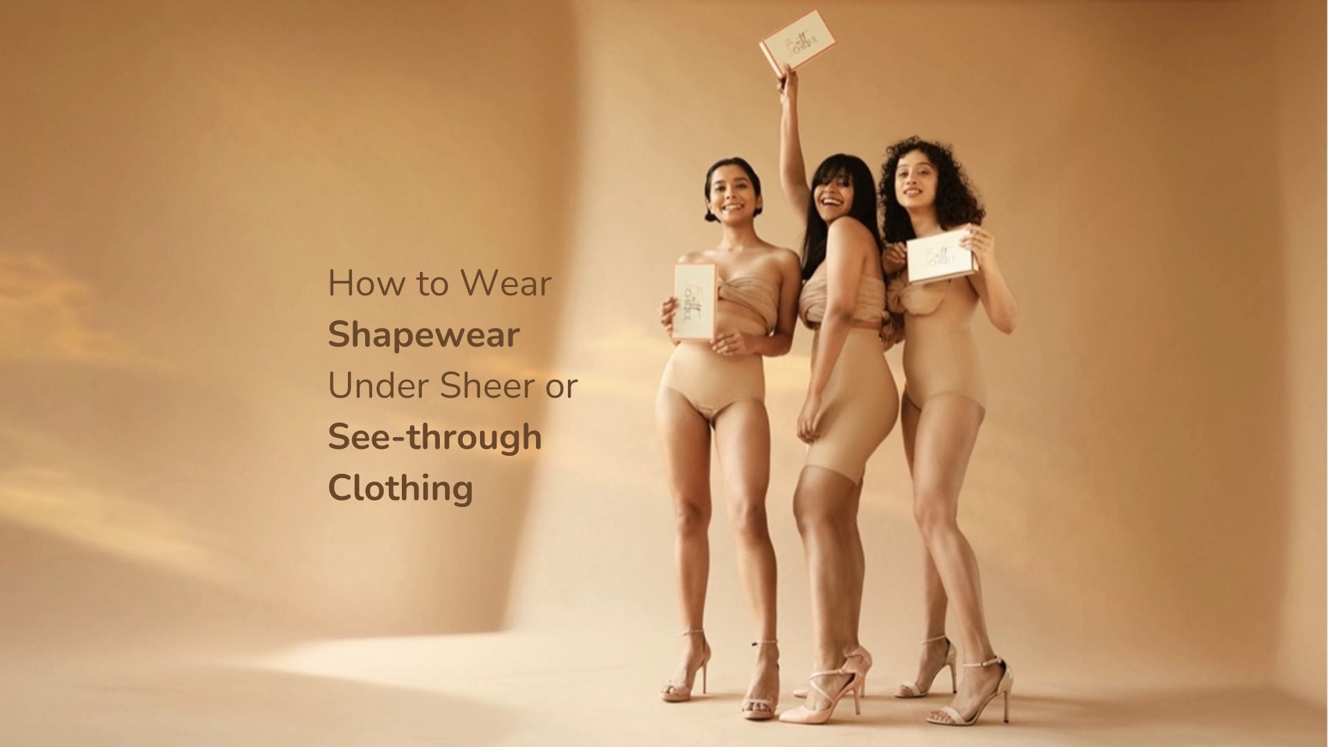 Shapewear Under Sheer or See-through Clothing