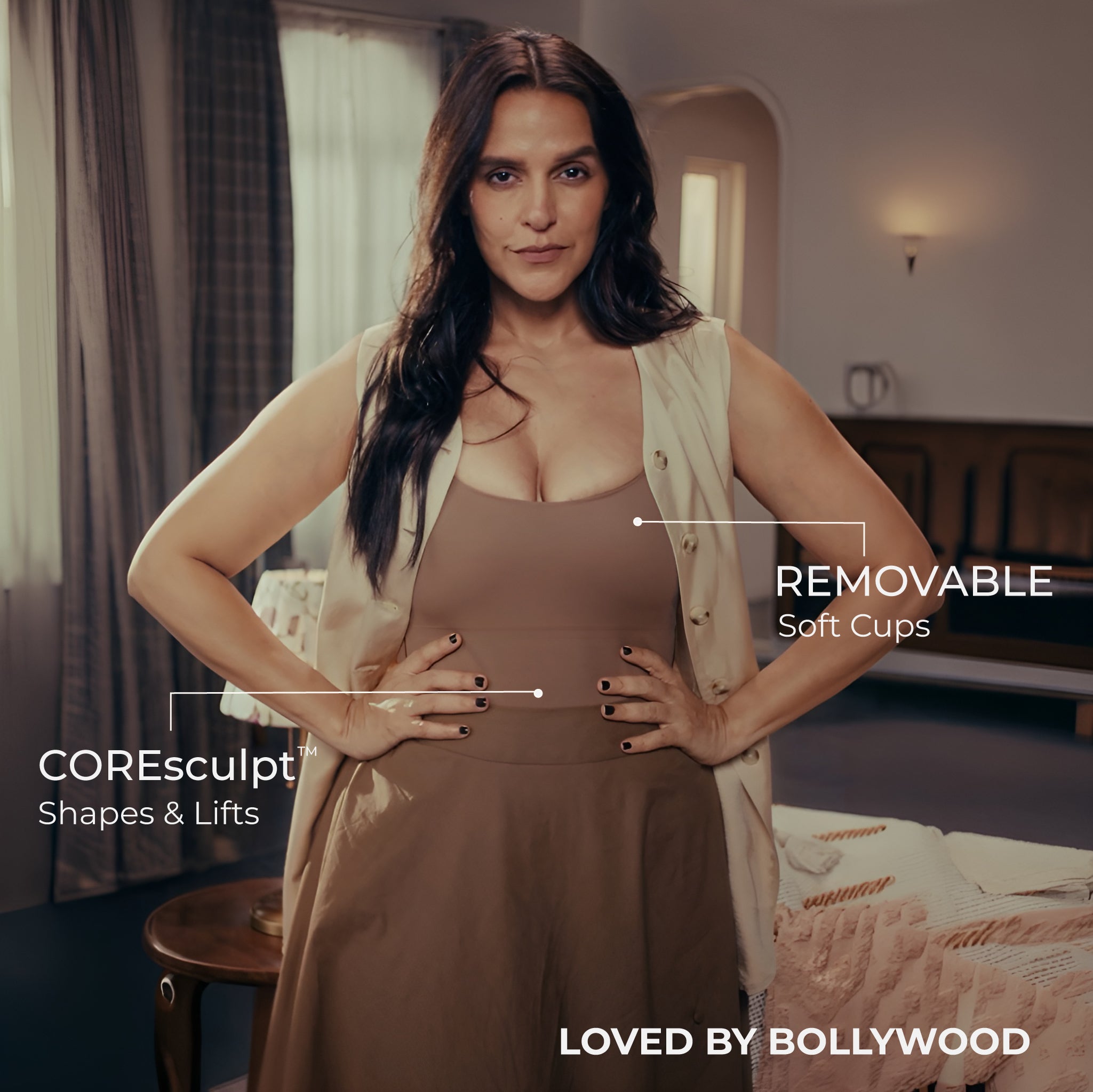 Built-In Bra Bodysuit