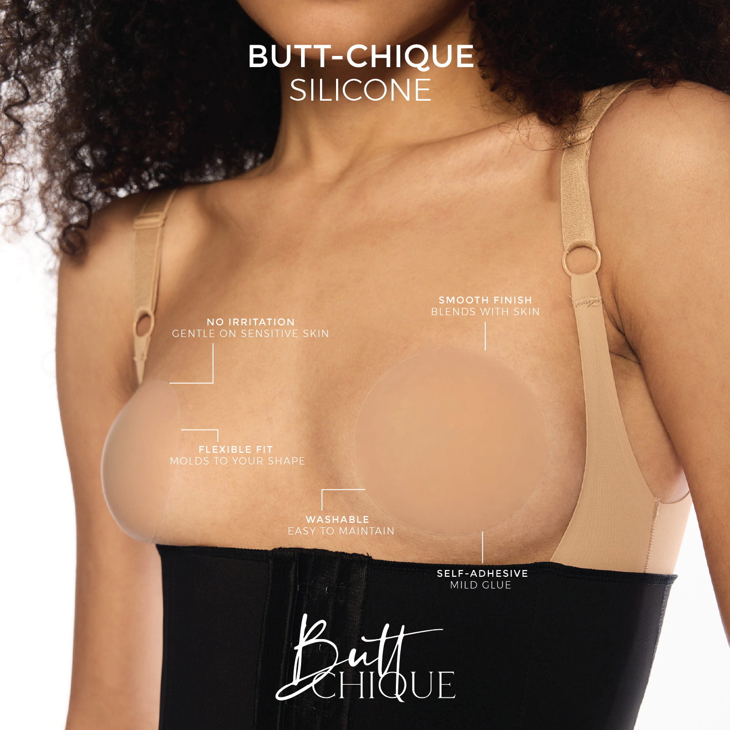 Silicone Pasties With Adhesive