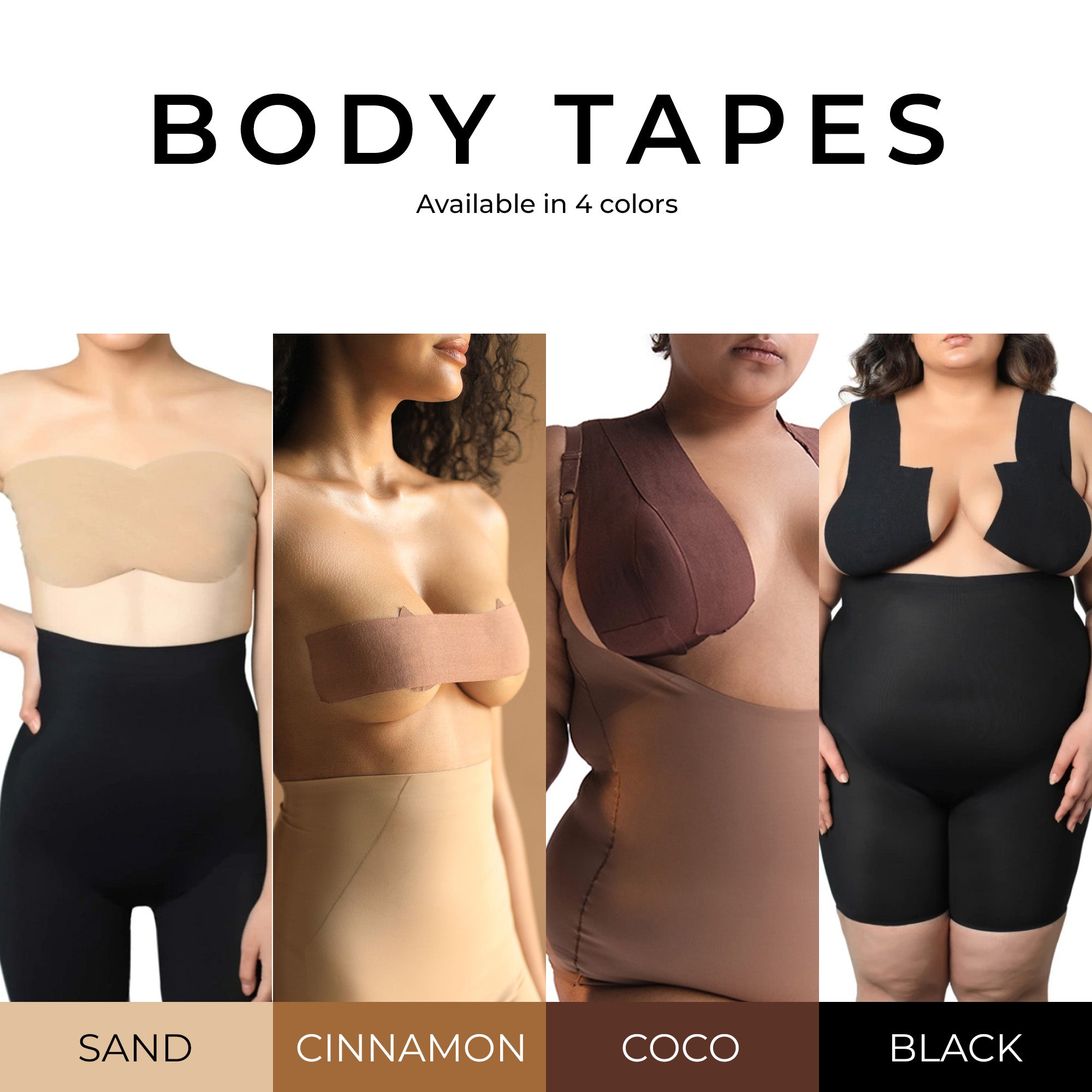 Body Tape (Pack of 4)