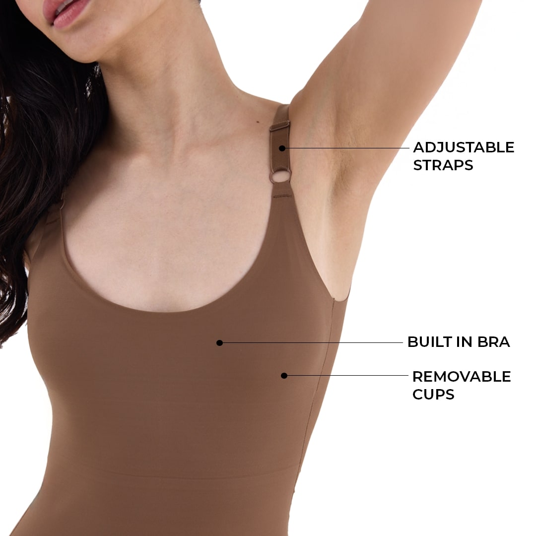 Built-In Bra Bodysuit