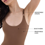 Built-In Bra Bodysuit