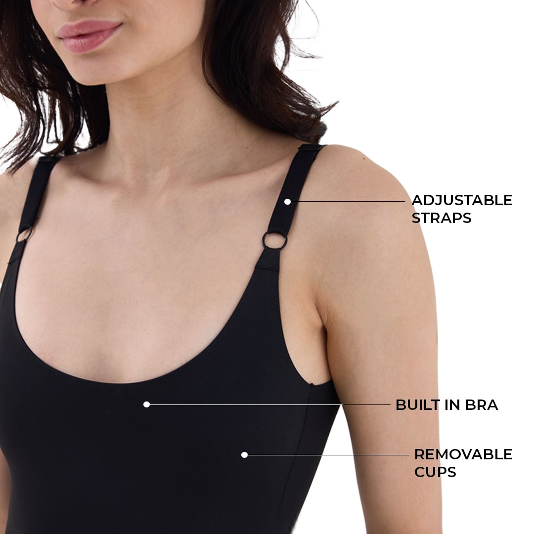 Built-In Bra Bodysuit