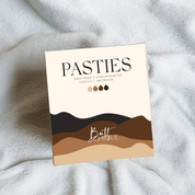 Pasties box design for 50 pairs, sweat-proof and reusable.