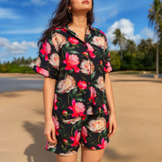 Ultra-Light Cotton Voile Shorts Set