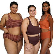 High Rise - Set of 6 in various colors and styles, modeled by diverse women.