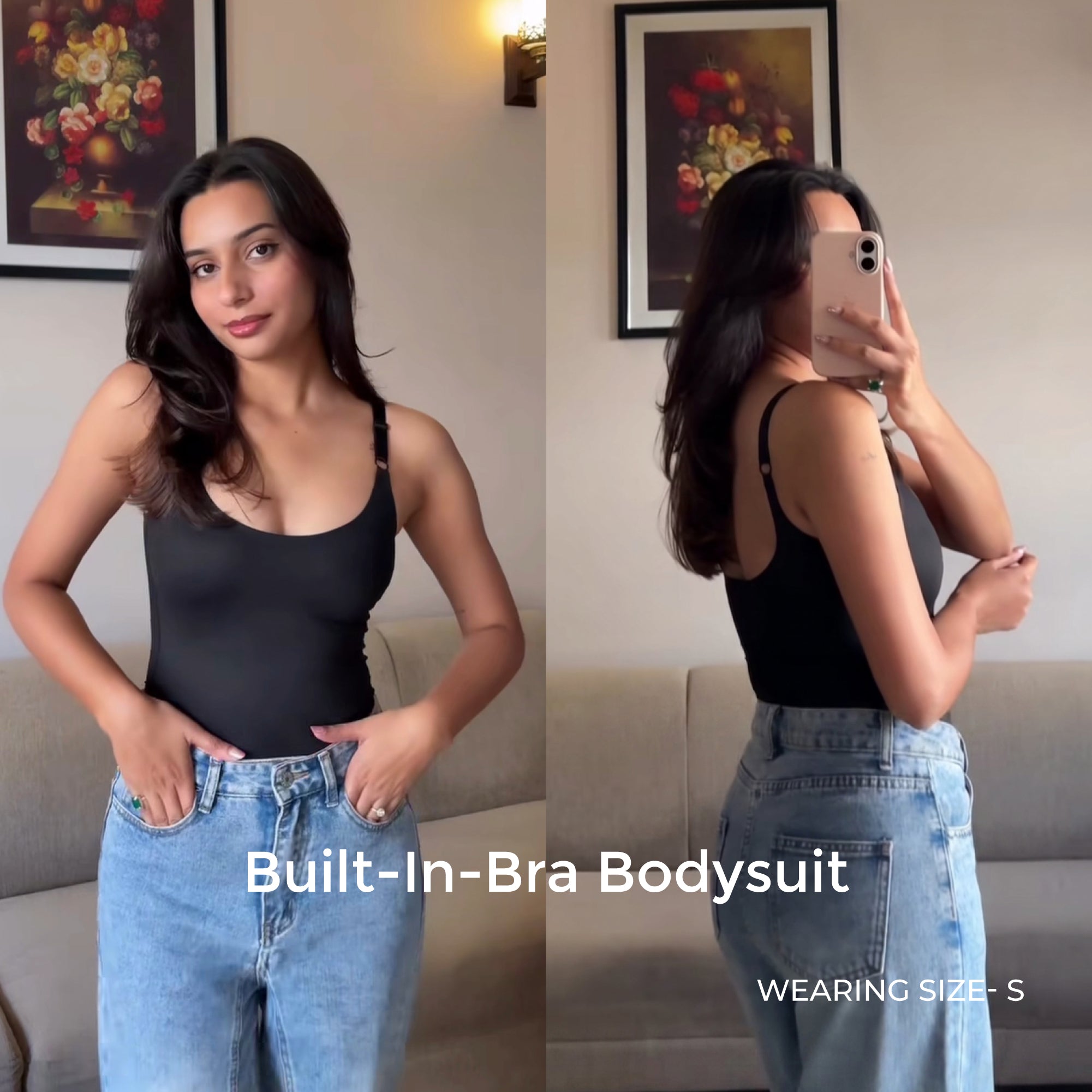 Built-In Bra Bodysuit