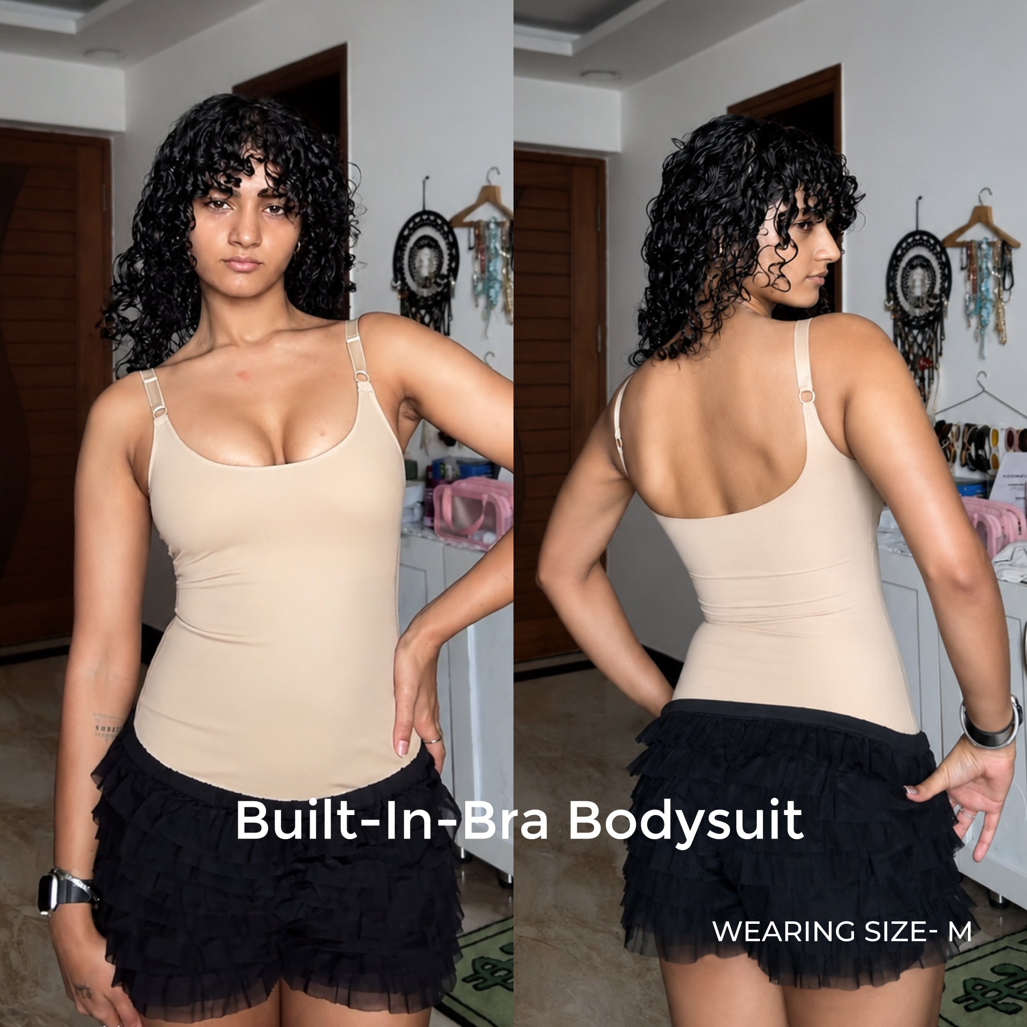 Built-In Bra Bodysuit