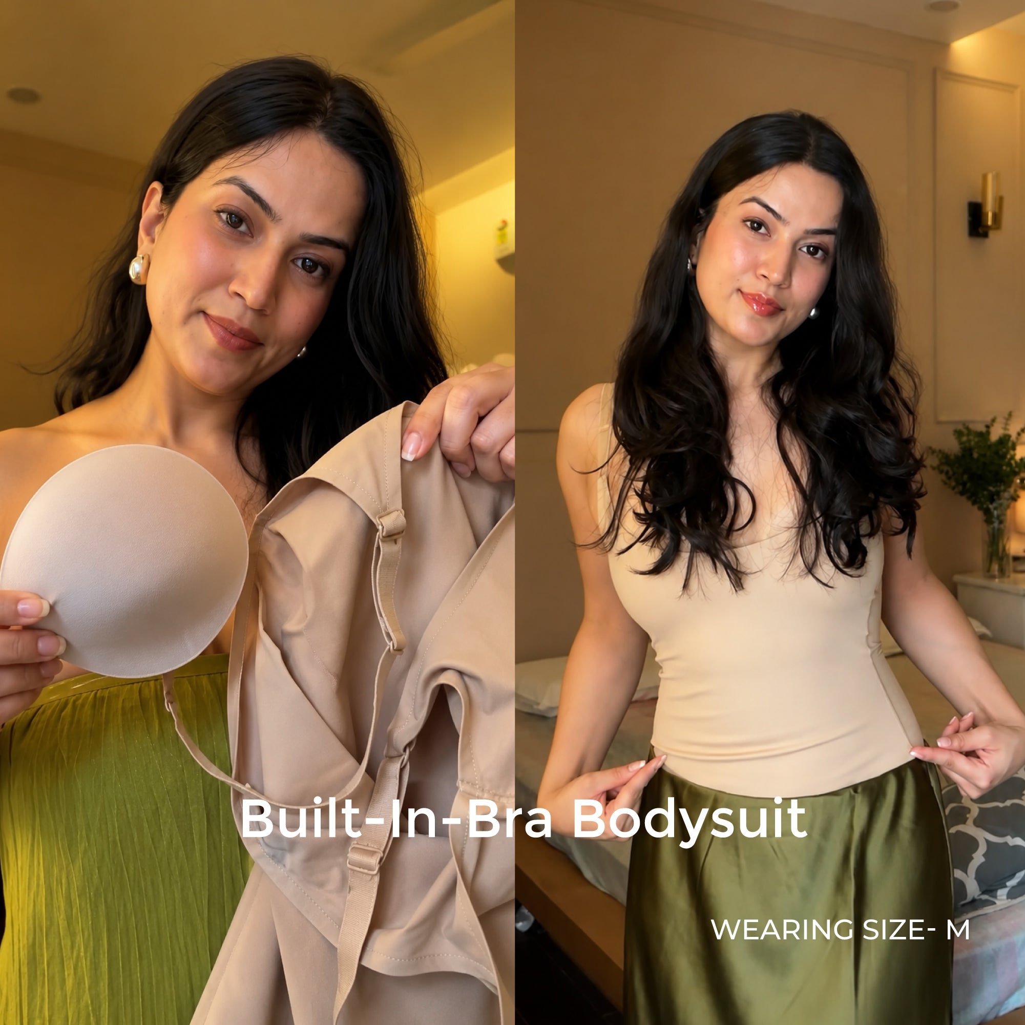 Built-In Bra Bodysuit