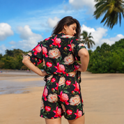 Ultra-Light Cotton Voile Shorts Set