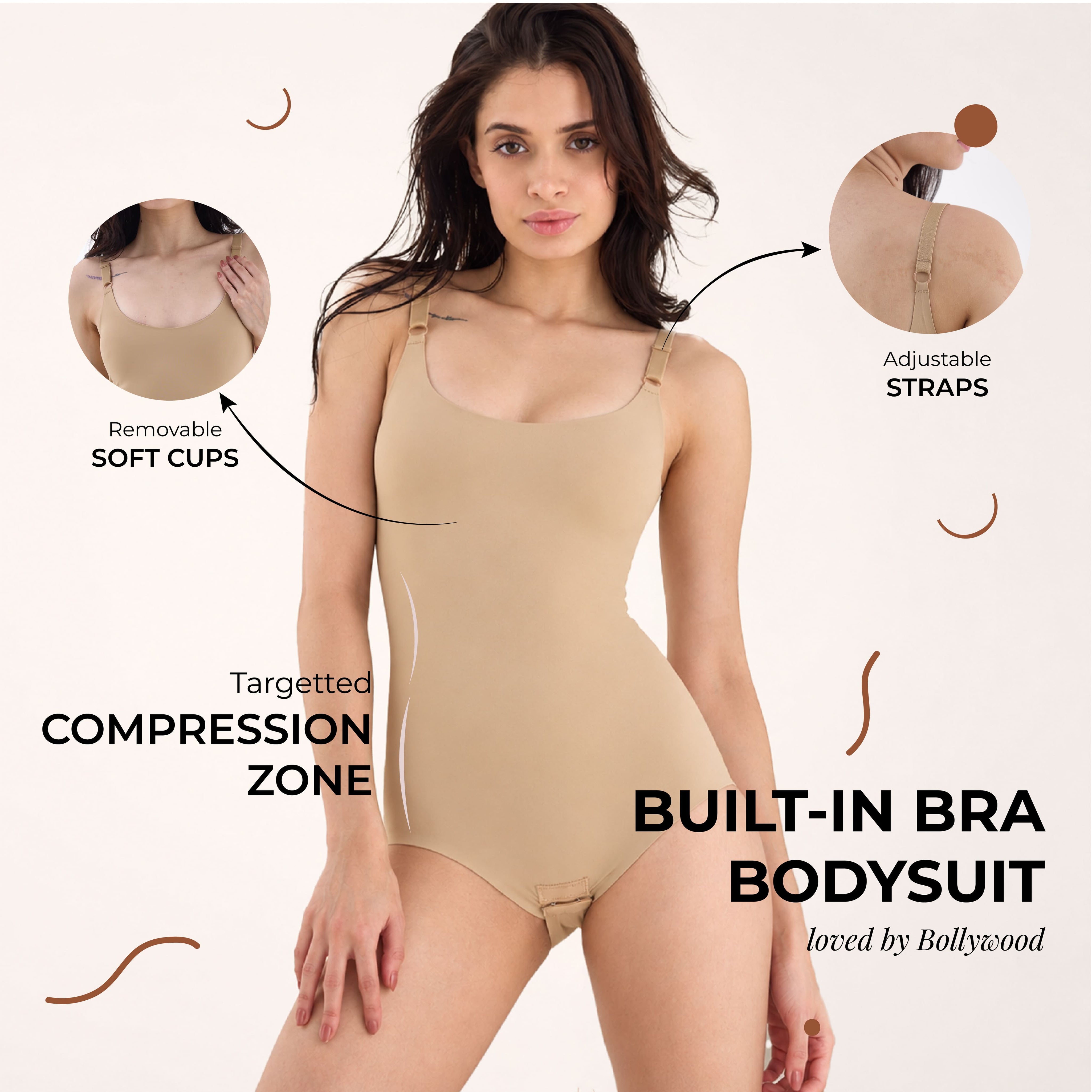 Built-In Bra Bodysuit