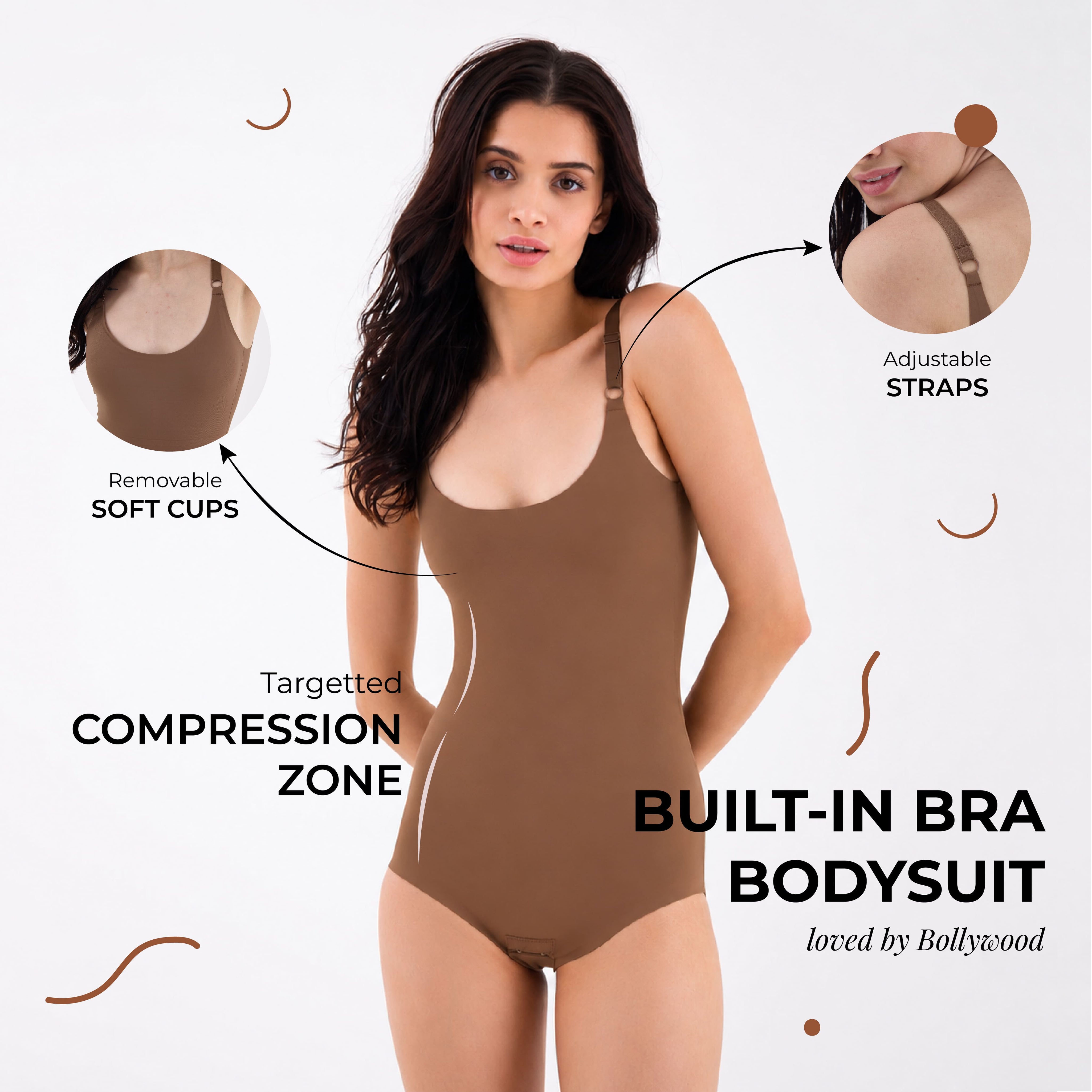 Built-In Bra Bodysuit