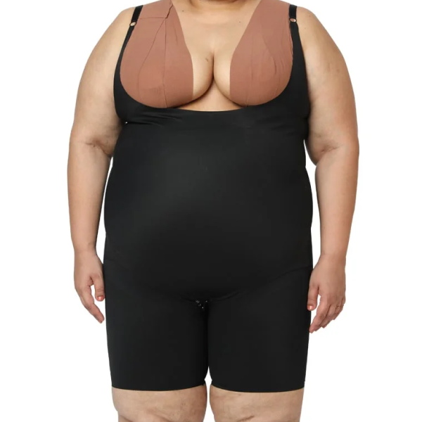 Full bodysuit designed for ultimate comfort and support in black.