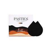 Black pasties for sweat-proof coverage and comfort.