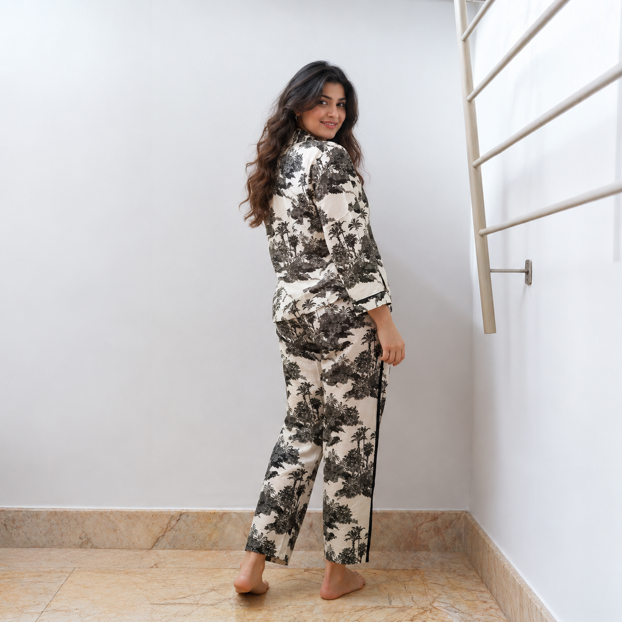 Ultra-Light Cotton Voile Pyjama Set