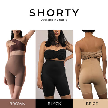 Shorty Shapewear for Back Support 100% Cotton – Butt-Chique