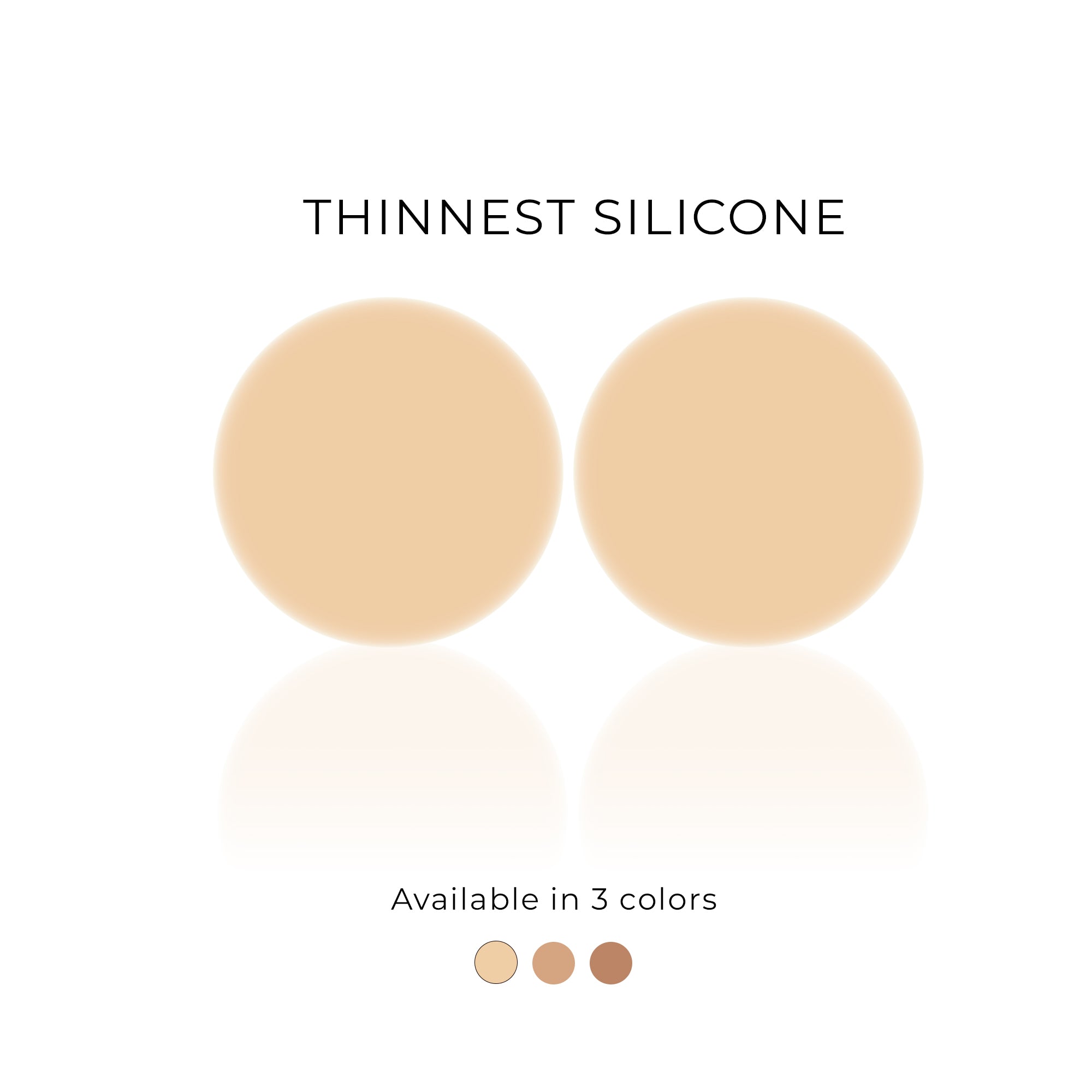 Silicone Pasties With Adhesive