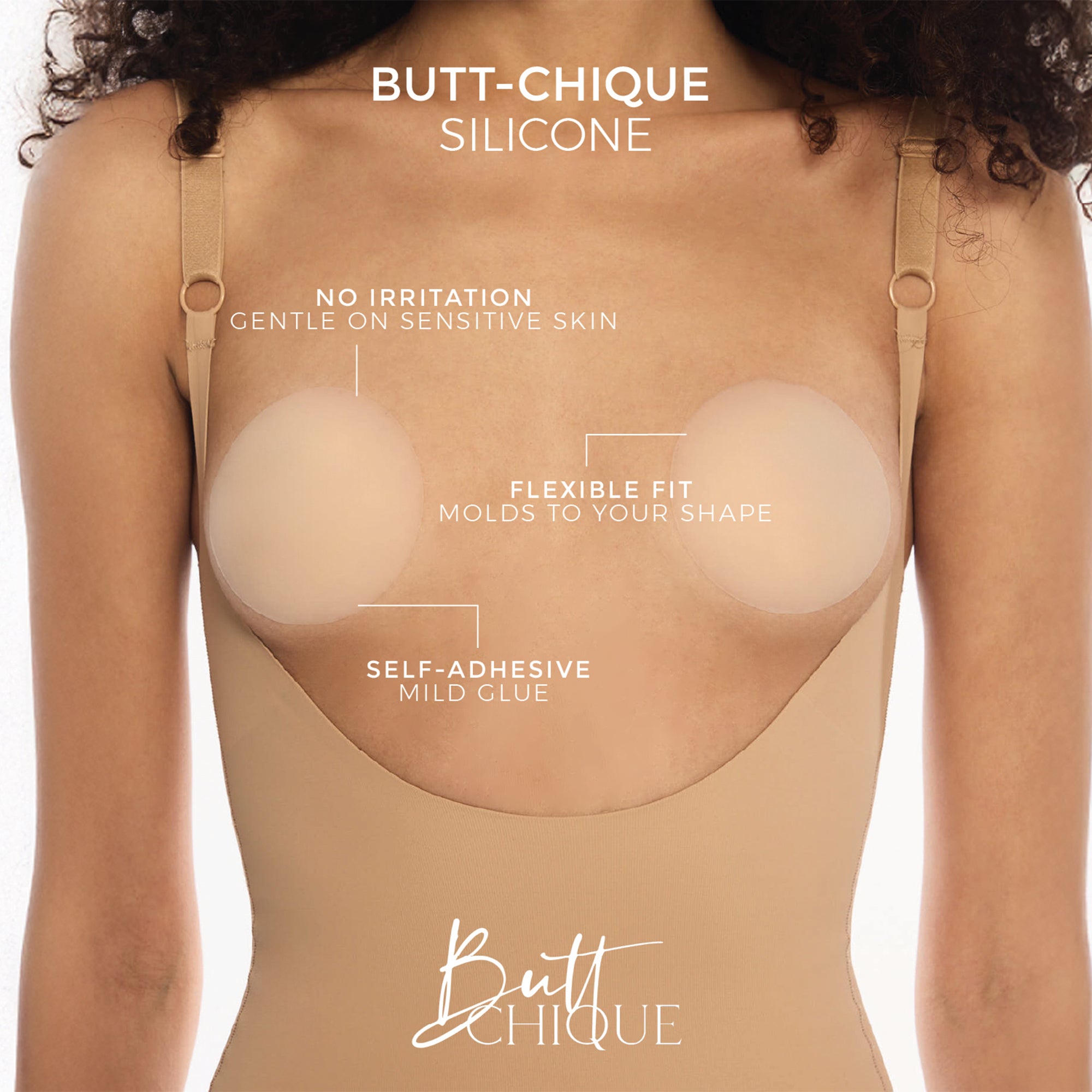 Silicone Pasties With Adhesive